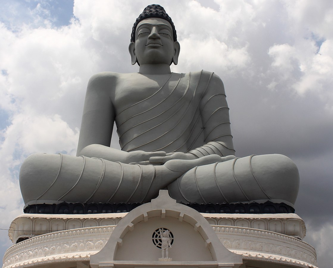 Buddha statue in Amaravati