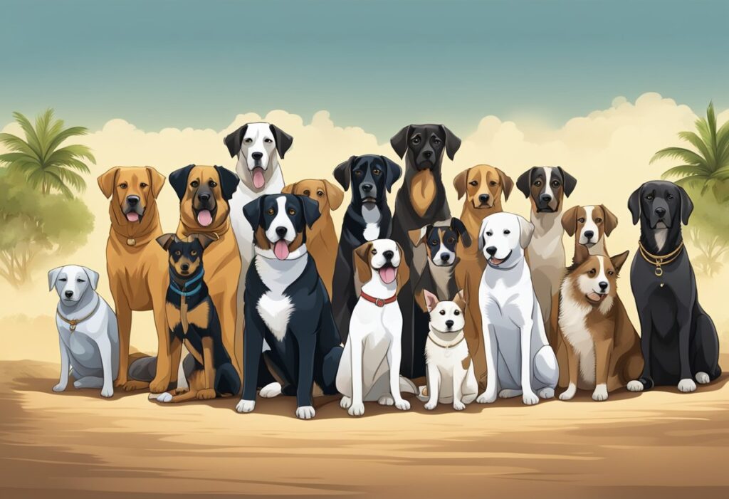 Group of Dogs