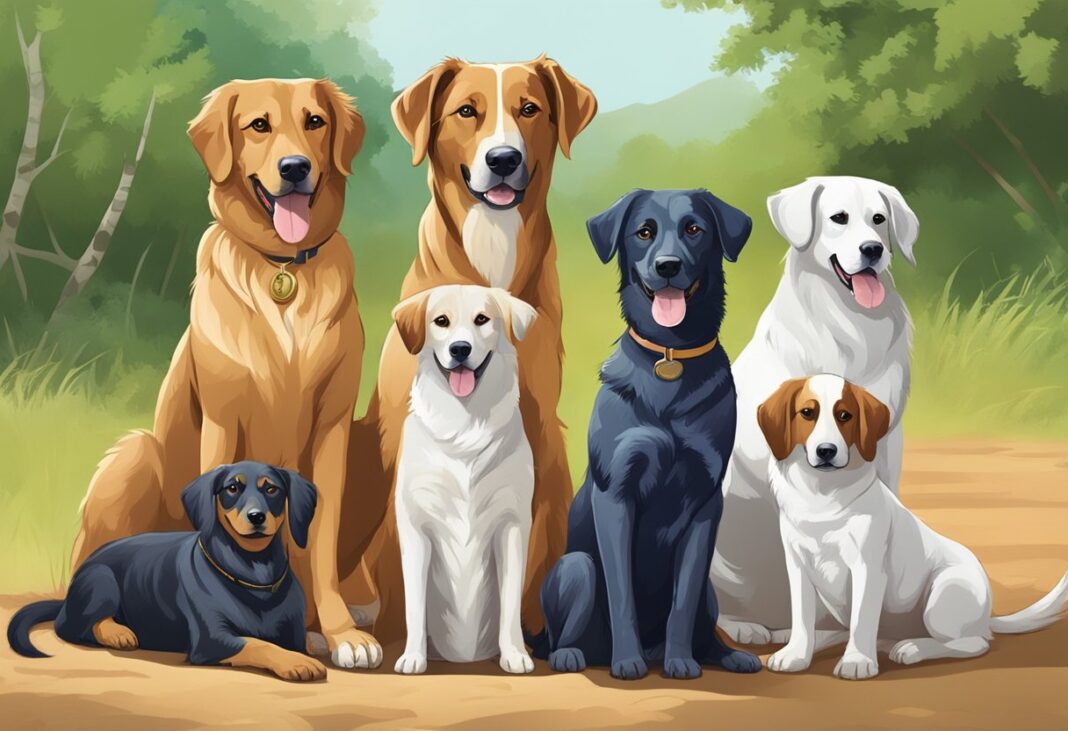 Group of Dogs